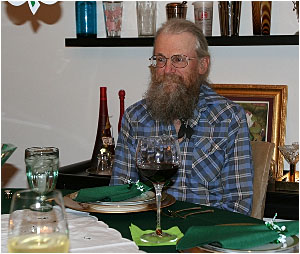 We had a nice visit with Thom and a great St. Patrick's Day dinner at Kathryn & Randy's house